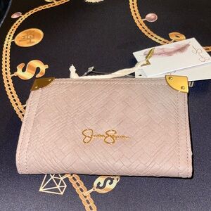 Jessica Simpson Blush Woven Wallet